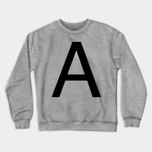 Helvetica A Crewneck Sweatshirt